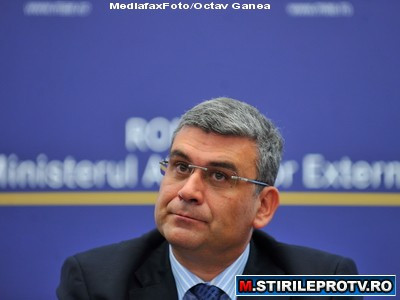 Ministrul Baconschi: "Atlantismul presedintelui a dat fructul acesta major pentru cateva decenii"