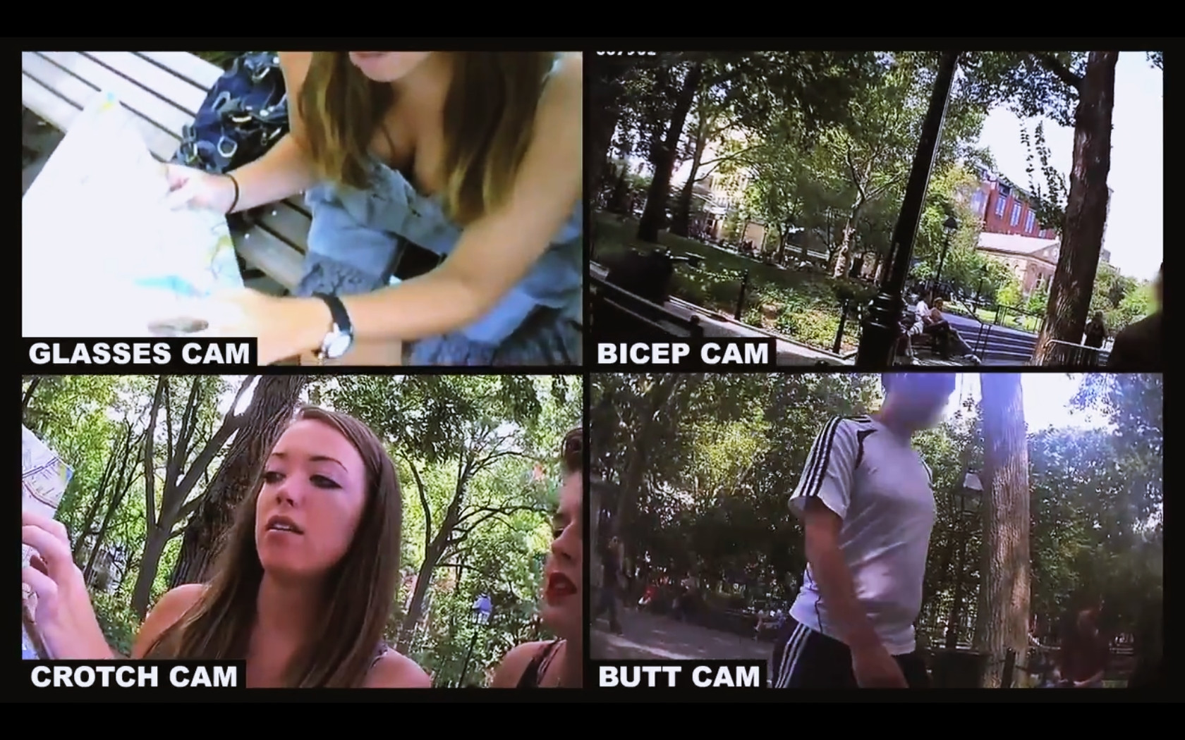 La ce se uita o fata cand intalneste un baiat. Experiment: camera ascunsa in slit. VIDEO