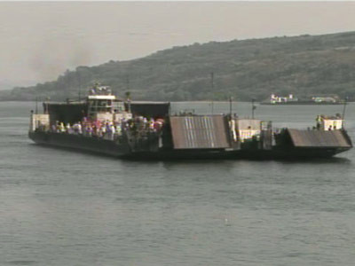 Dunarea a scazut din cauza secetei. 55 de nave au fost blocate in nisip timp de 20 de ore