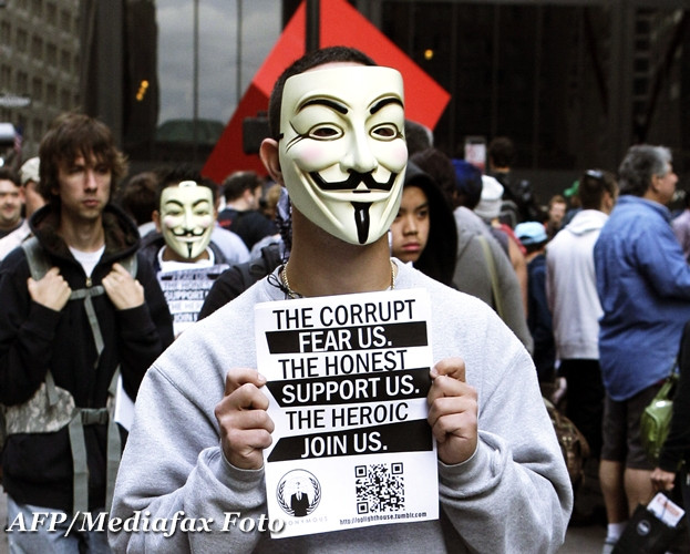 Sute de americani vor sa ocupe Wall Street. Protest fata de reducerile bugetare