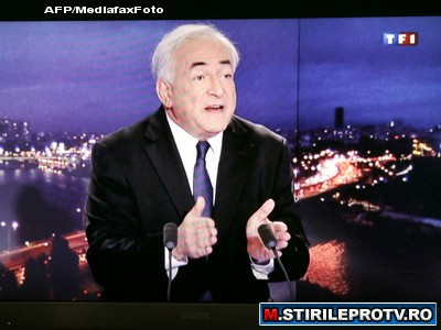 DSK, primul interviu in Franta: Ce s-a intamplat nu e doar o relatie nepotrivita, dar si o greseala