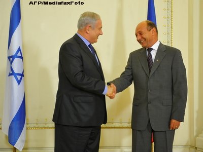 Benjamin Netanyahu si Traian Basescu