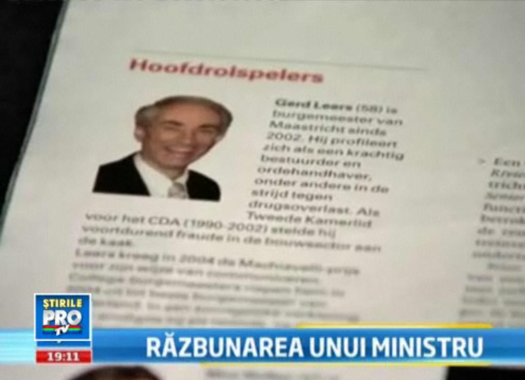 Ministrul olandez care ne-a trantit usa in nas ar avea o vila de 200.000 de euro la Marea Neagra