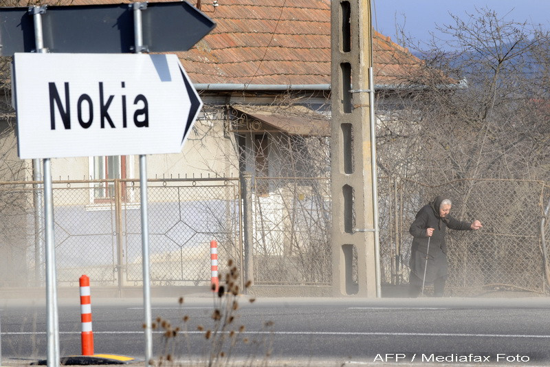 ANAF a pus sechestru pe fabrica Nokia de la Jucu. Finlandezii au datorii de 10 milioane de dolari