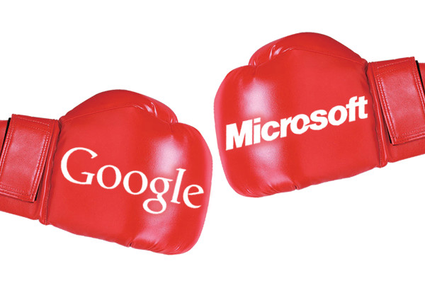 Razboi intre Google si Microsoft. Vezi motivele