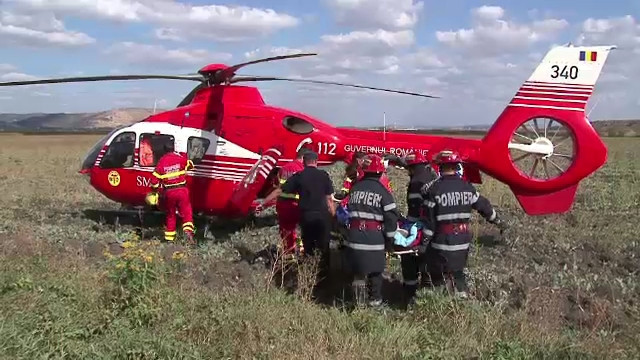 Un elicopter, trei ambulante si o masina de la descarcerare au intervenit la un accident teribil