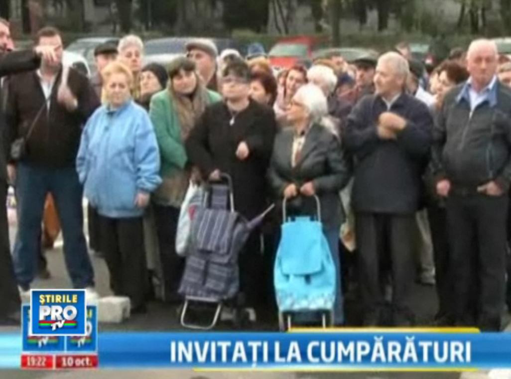 Intr-o singura zi s-au deschis 11 supermarketuri in Romania. Imbulzeala la promotii