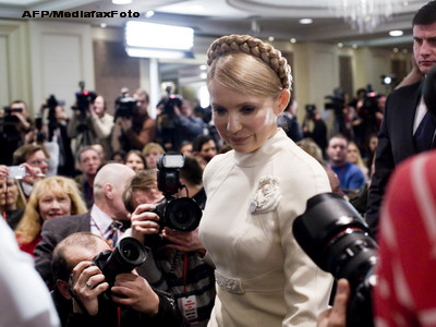 Timosenko, batuta in inchisoare. Pozele in care fostul premier al Ucrainei este de nerecunoscut