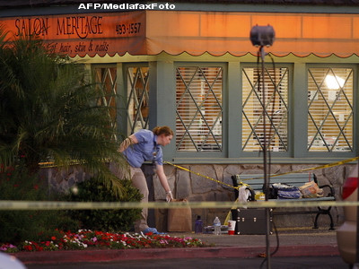 Carnagiu intr-un coafor din Los Angeles. Opt persoane au fost impuscate mortal de un barbat