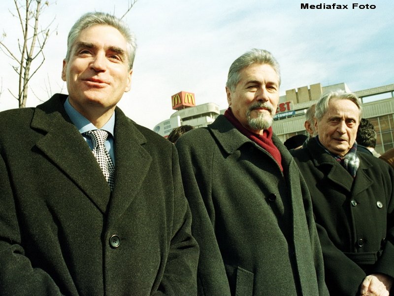 Petre Roman, Emil Constantinescu, Ion Diaconescu