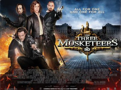 5 filme de vazut in acest weekend! Cei trei muschetari 3D: distributie de vis si muzica Take That
