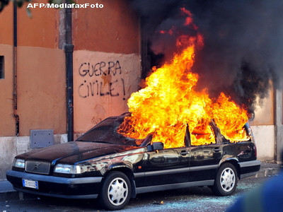 Roma, Berlin, Londra. Capitalele europene "infestate" cu microbul Wall Street. Demonstratii violente