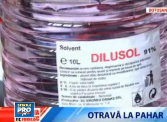 Experiment Romania, te iubesc: Ce se afla cu adevarat in sticlele cu bautura contrafacuta