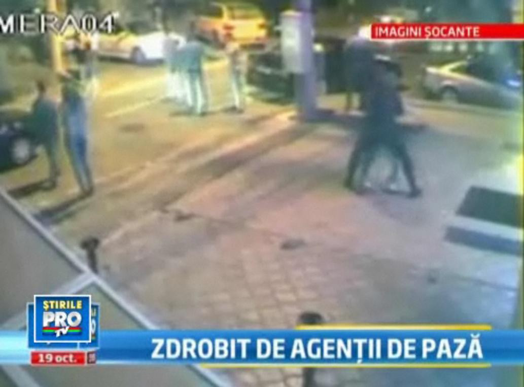 VIDEO. Ce se intampla cand membrii unui clan nu vor sa te lase sa intri intr-un club din Pitesti
