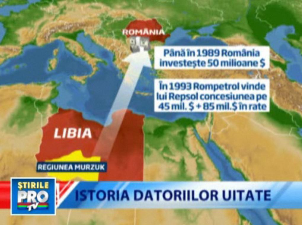 Romania, te iubesc: Cate milioane de euro mai are de recuperat Romania din Libia