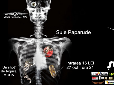 Concert Suie Paparude in Bucuresti - joi, 27octombrie