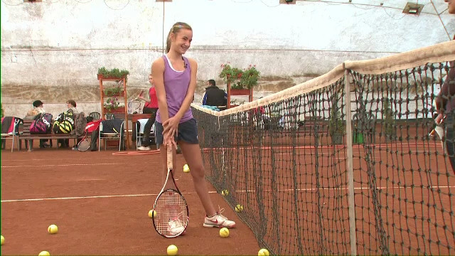 Avem o campioana europeana la tenis, insa lipsa banilor o impiedica sa participe la turnee mondiale