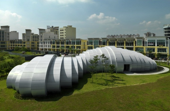 Constructia in forma de picatura de apa, minunea arhitecturala a lumii moderne. GALERIE FOTO