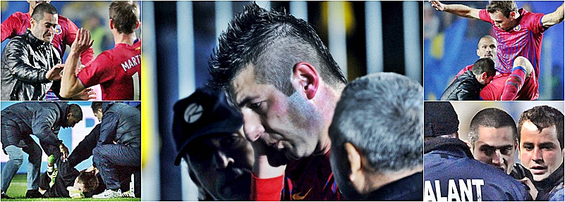 Galamaz da in judecata firma de paza si pe huliganul de la Ploiesti. Cui va dona banii obtinuti