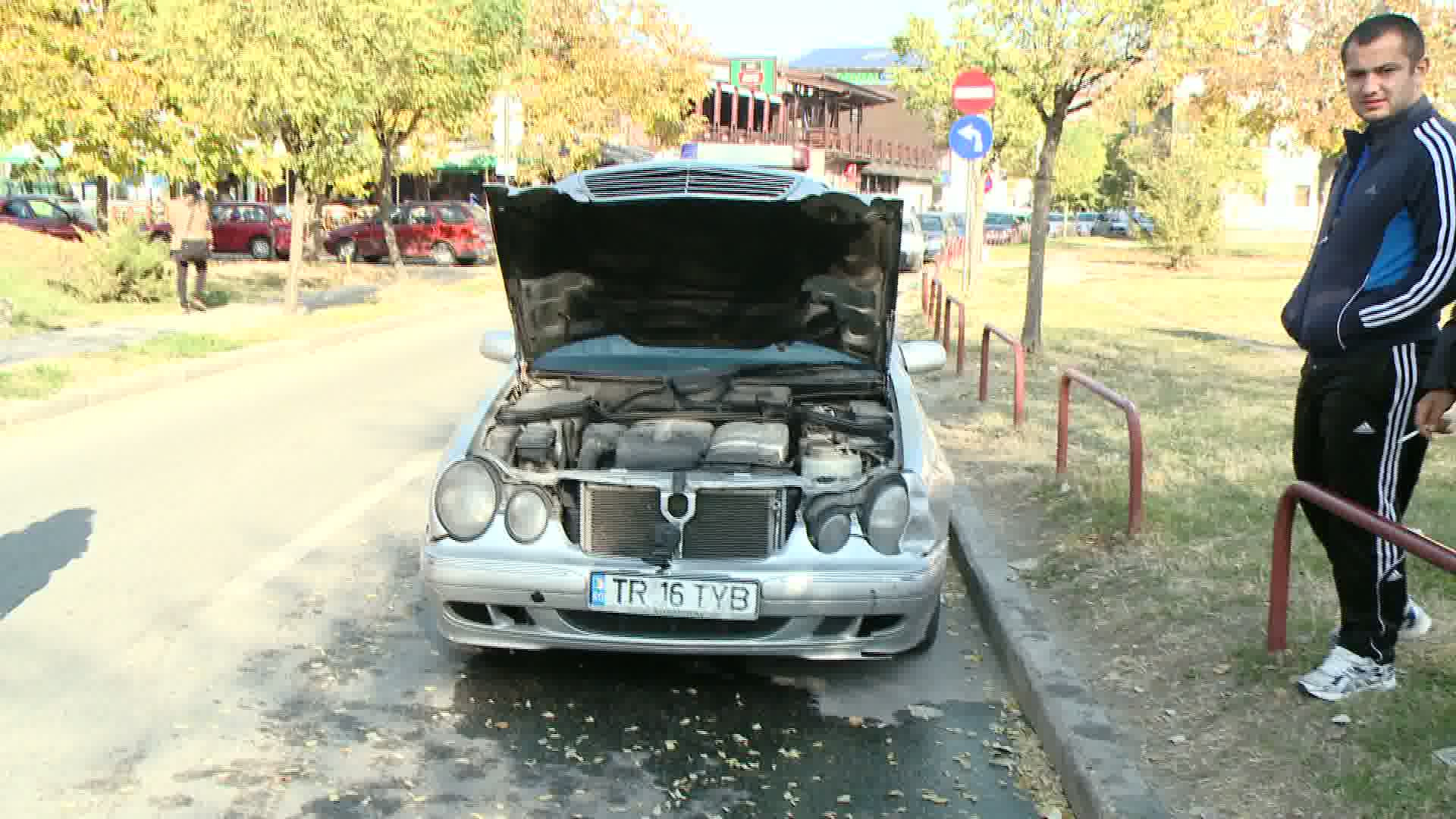 ADP, acuzata ca a dat-o in…radiator. Un sofer a parcat ilegal si s-a ales cu radiatorul spart