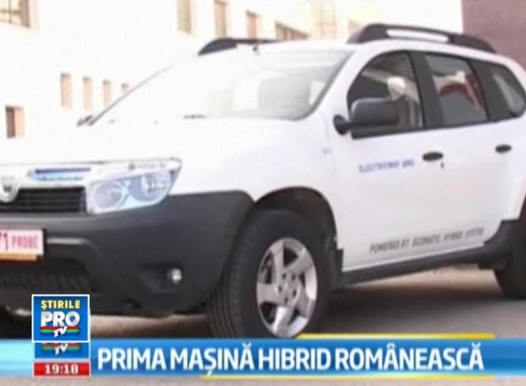 Hamster de Romania. Masina hibrid cu care profesorii si studentii din Pitesti vor sa dea lovitura