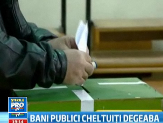 Jumatate de milion de euro, pe apa sambetei. Referendumul din Constanta, un esec pe toata linia