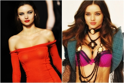 Misterul bustului Mirandei Kerr. Fara operatie sau Photoshop, a crescut cu doua numere