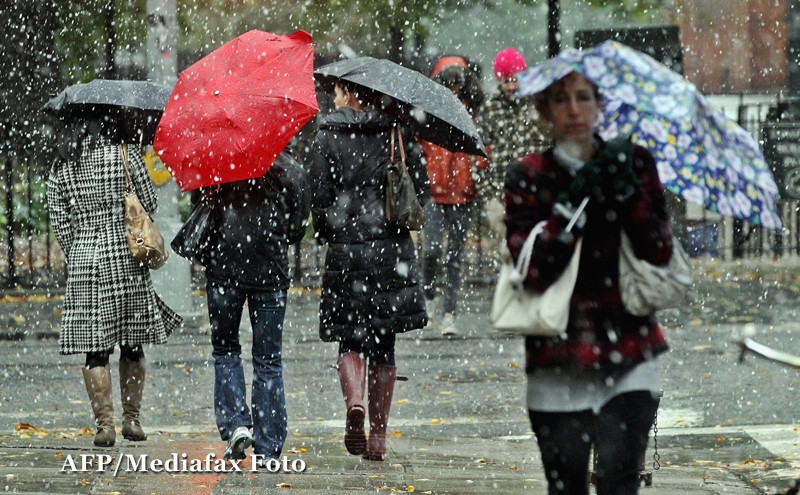 Mare atentie! Ninsori, viscol puternic si polei, in sudul si sud-estul tarii