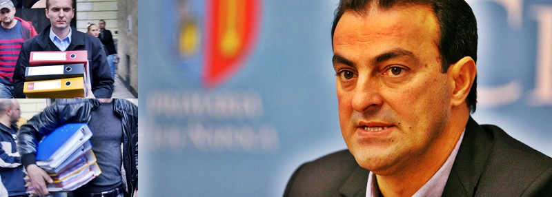 Primarul din Cluj-Napoca, retinut pentru o spaga de 100.000 de euro. Sotia edilului, invinuita si ea