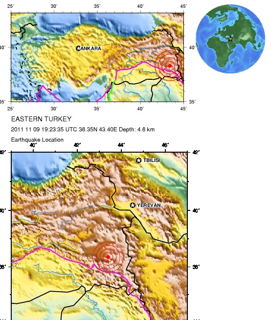 Turcia, lovita din nou de tragedie. Un cutremur de 5,7 a provocat moartea a cel putin 7 oameni