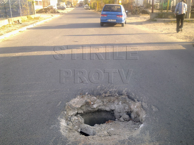 Doar in Romania poti sa vezi o asemenea imagine atunci cand iesi de la RAR. FOTO