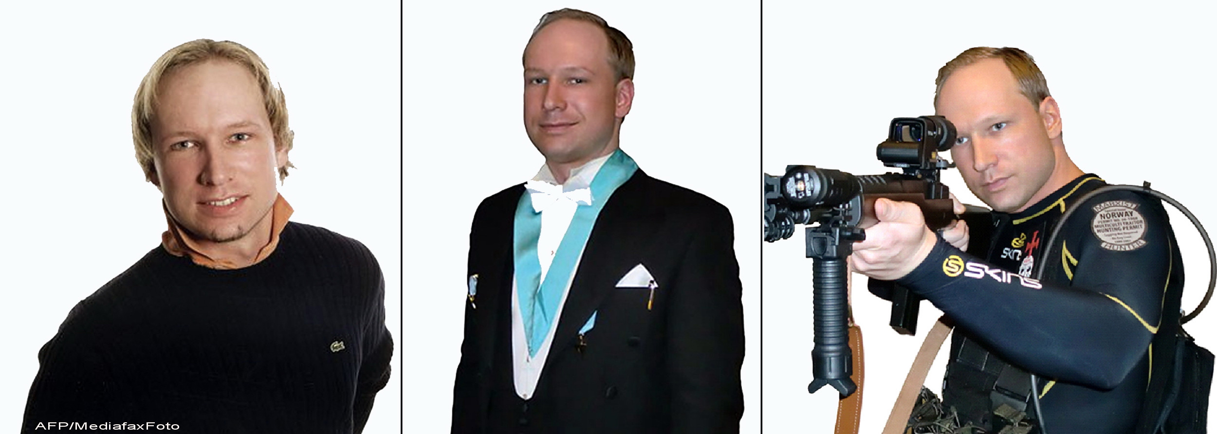 Breivik: Nu sufar de schizofrenie paranoida. Raportul medicilor contine erori fatale si minciuni