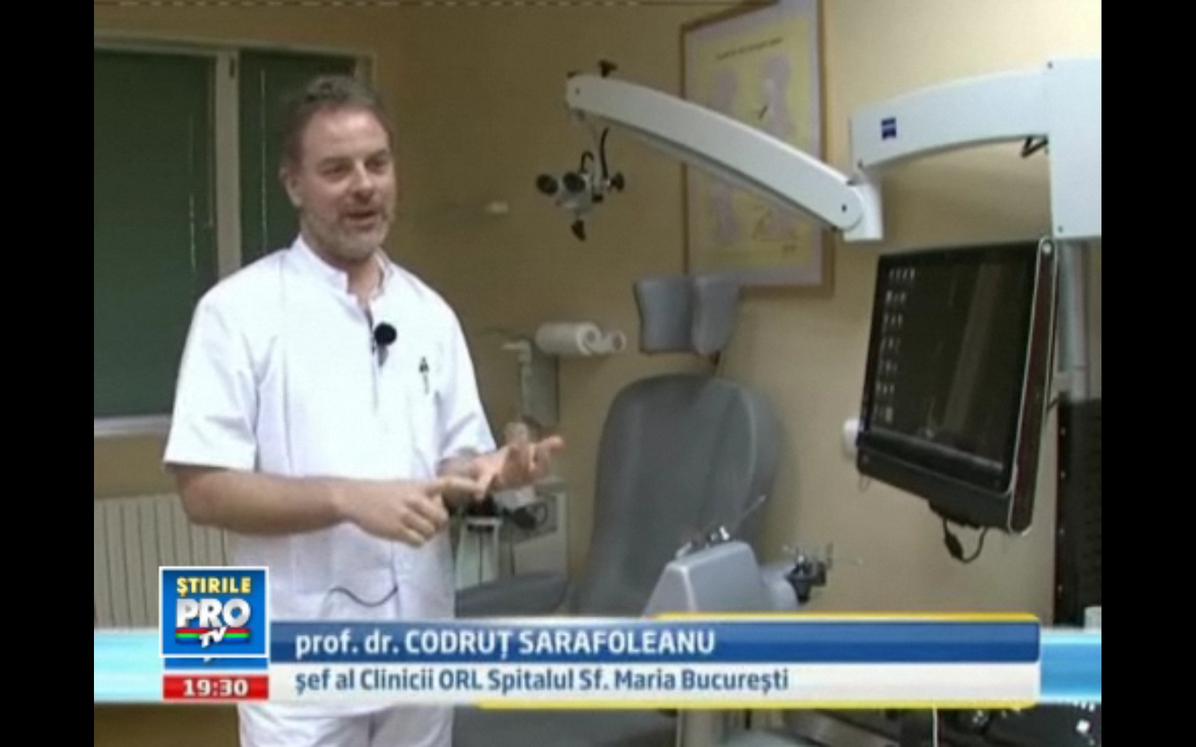 Pentru el nu exista boli, exista doar bolnavi. Medicul Codrut Sarafoleanu