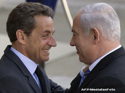 Dupa ce l-a facut "mincinos", Sarkozy i-a trimis o scrisoare de "prietenie" lui Netanyahu