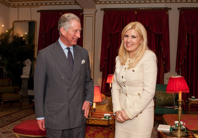 Elena Udrea si Printul Charles