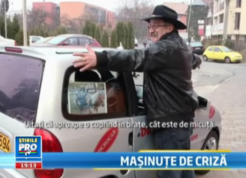 Micro-car, solutia pe timp de criza. Nu consuma mult, nu e scumpa si n-ai nevoie de carnet pentru ea