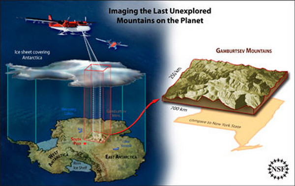 Misterul "muntilor fantoma" din Antarctica a fost rezolvat. Cum s-a format una din minunile naturii