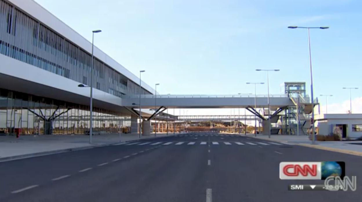 CNN: Aeroportul-fantoma, exemplul perfect pentru economia stil "Don Quijote" care a prabusit Spania