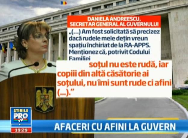 Explicatia naucitoare a secretarului general al Guvernului privind afacerile cu imobilele RA-APPS