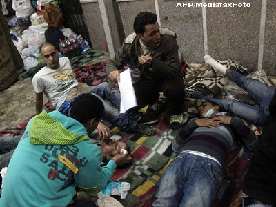 Egiptul, in haos cu o saptamana inainte de primele alegeri. 13 persoane au murit azi noapte la Cairo