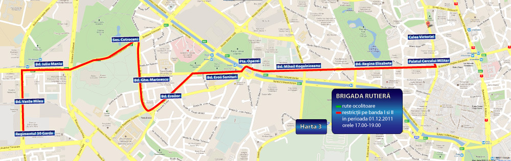 Parada de Ziua Nationala inchide traficul. HARTA strazilor blocate in Bucuresti astazi