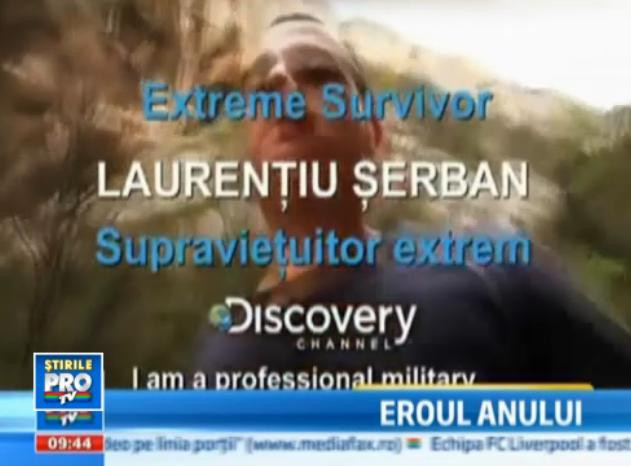 Un militar roman, ales eroul anului de Discovery.Si-a pierdut un picior in timp ce isi salva colegii