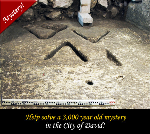 Cel mai mare mister din Orasul Sfant. Expertii nu stiu sa descifreze un semn vechi de 3.000 de ani