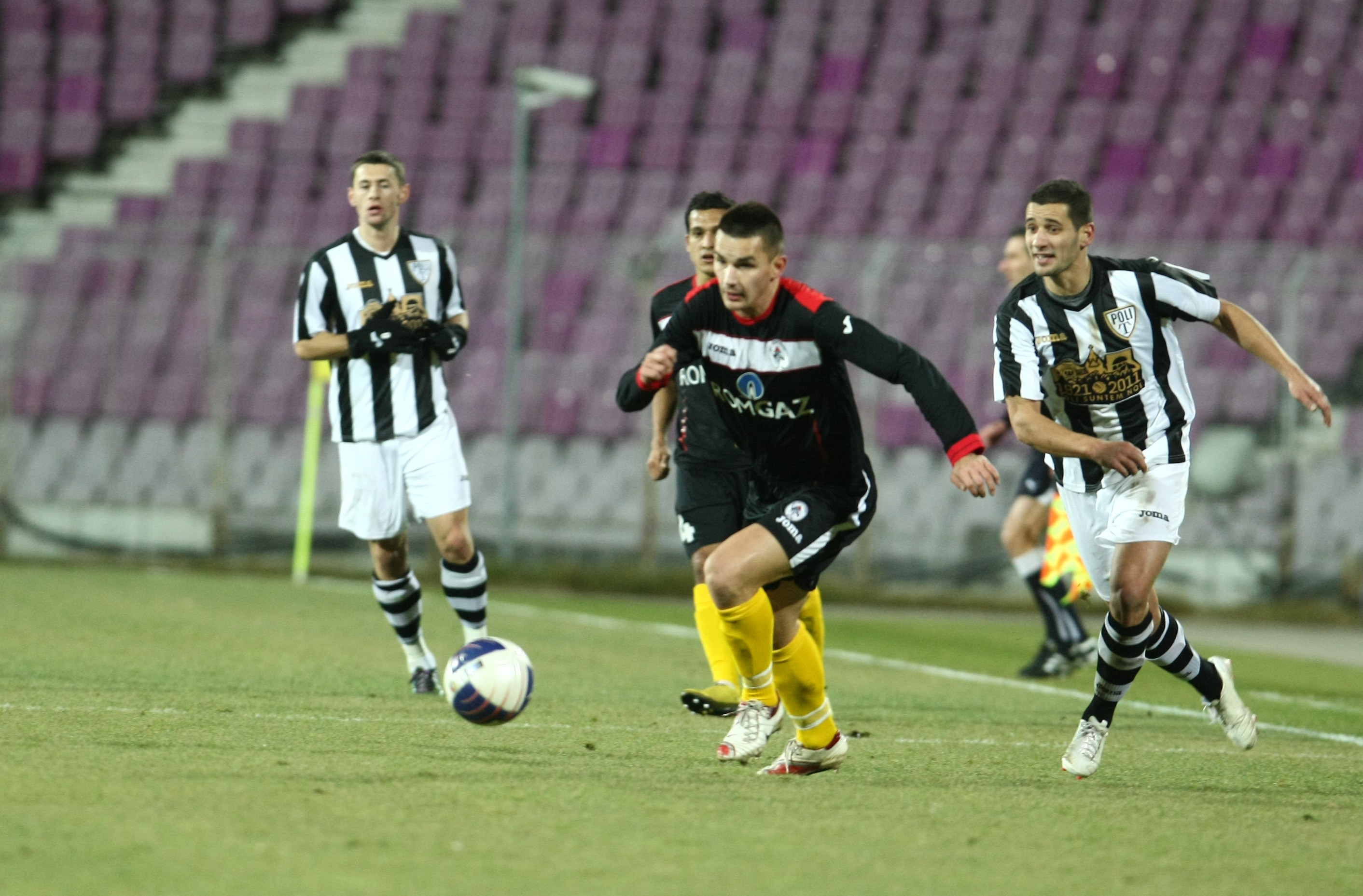 Un gol, un picior rupt si o mare dezamagire. Poli Timisoara – Gaz Metan Medias 0-1