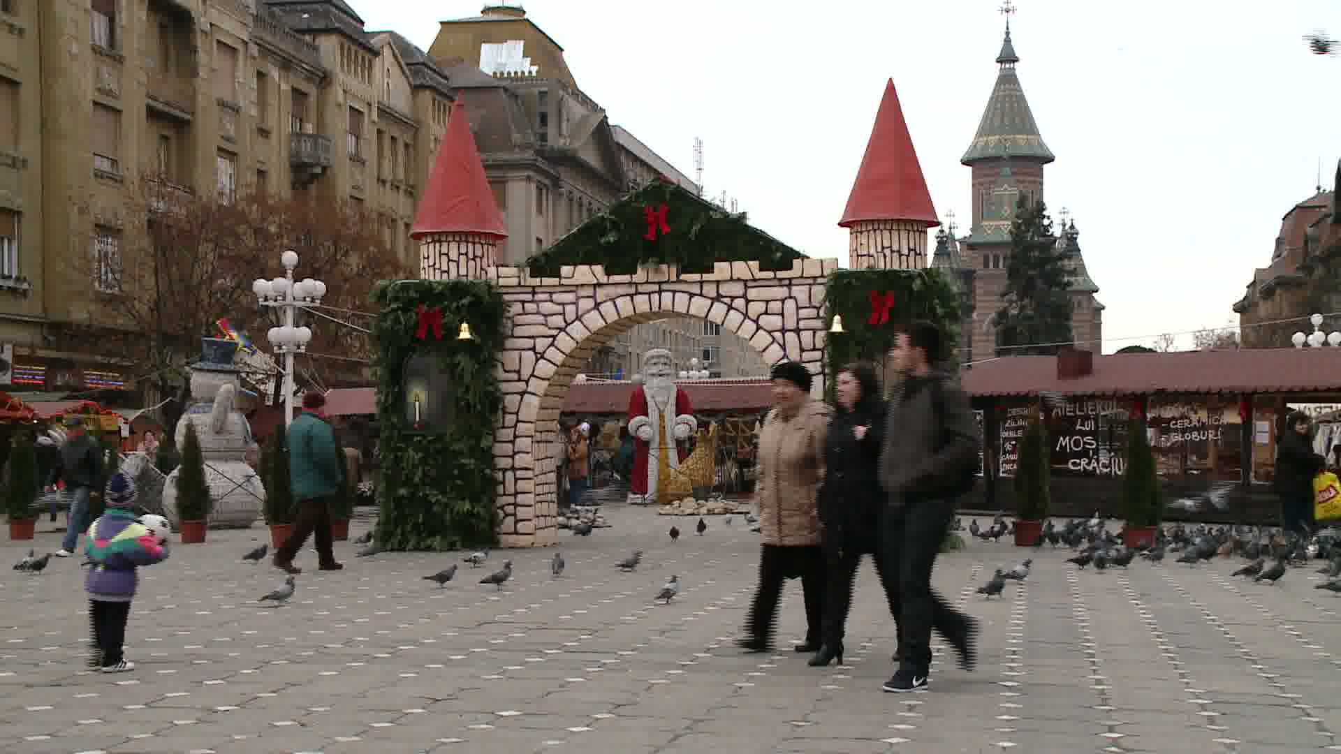 Mos Craciun vine azi in centrul Timisoarei. Premii pentru cele mai frumoase scrisori ale copiilor