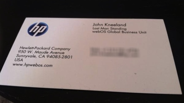 Cea mai trista carte de vizita din lume. FOTO