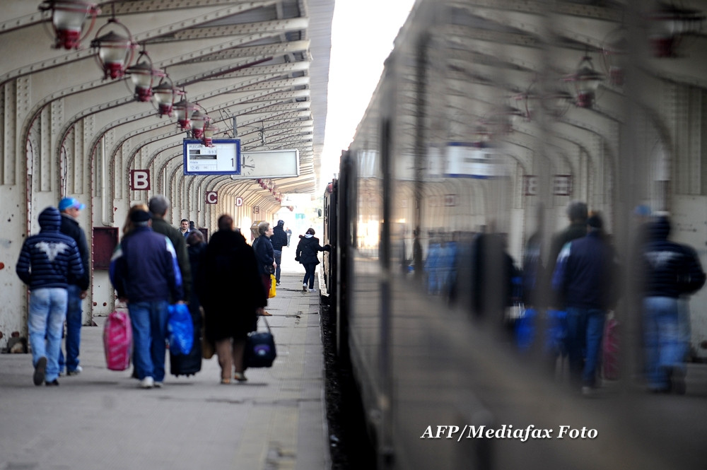 Greva spontana la CFR. Cinci trenuri sunt oprite in garile din Suceava