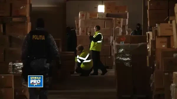 Captura spectaculoasa. 30 de tone de artificii si petarde, descoperite intr-un depozit din Timis