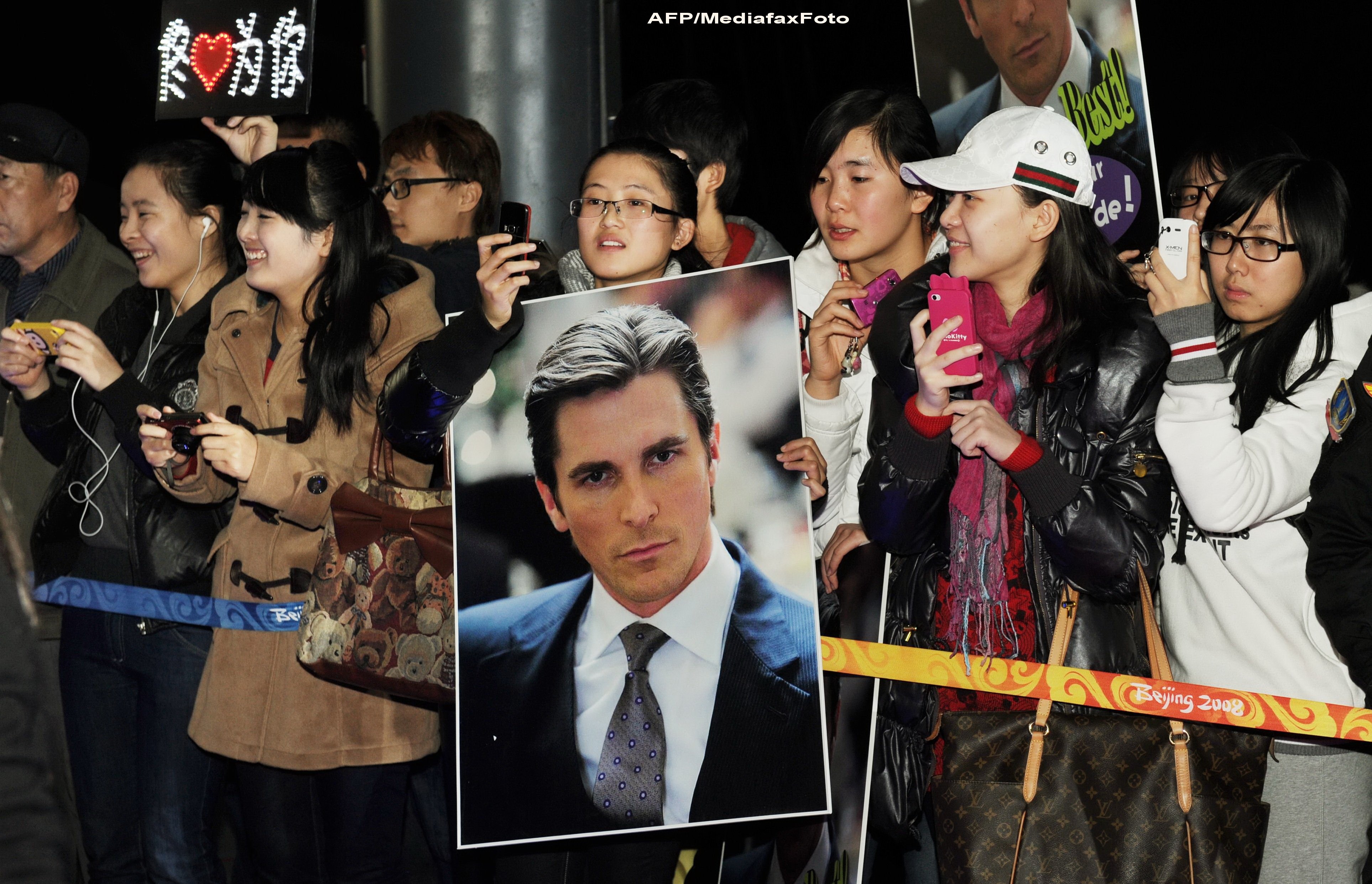 Christian Bale in China