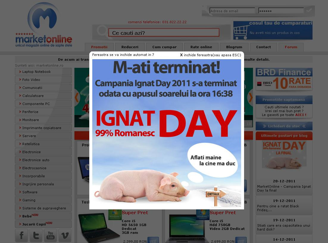 iLike IT: Ignat Day, o zi de reduceri cu miros de soric. Ofertele pentru cadouri de sarbatori